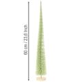 Artificial Christmas tree, decorative tree on a wooden base, 60cm | Floristik24.co.uk