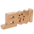 Wooden Noel Sign with Red Bow,