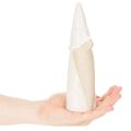 Ceramic Christmas Gnome Decoration Figure 22cm Grey and Natural | Floristik24.co.uk