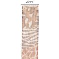 Dekorative Ribbon with Leopard Print 25mm x 20m Polyester Gift and Craft Band | Floristik24.co.uk