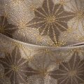 Dekorative Ribbon with Golden and Brown Stars, 40mm x 20m, Wired Edges | Floristik24.co.uk