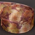 Organza Ribbon with Autumn