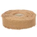 Cotton Decorative Fringe Ribbon 40mm Brown 30m | Floristik24.co.uk