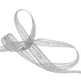 Floristik24 Ribbon lace gray 16mm 20m