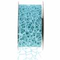 Floristik24 Deco ribbon mesh ribbon light blue Tiffany 40mm 10m