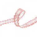 Floristik24 Decorative ribbon antique pink, lace ribbon, florist supplies, wedding W15mm L15m