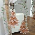 Floristik24 Hanging Decoration Christmas Tree with bell Copper 40cm