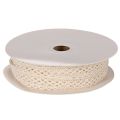 Cotton lace ribbon for