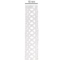 Cotton Lace Ribbon for Creative Decoration 18mm x 10m White | Floristik24.co.uk