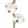 Artificial cotton branch with