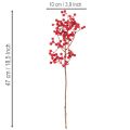 Artificial Holly Branches with Red Berries 47cm Decorative Stems for Vases Pack of 3

```html
<h2>Artificial Holly Branches with Red Berries for Seasonal Decoration</h2>
<p>
These artificial holly branches with vibrant red berries are perfect for adding a | Floristik24.co.uk