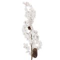 Floristik24 Kunstzweig with White Berries and Natural Pinecones, 60cm
