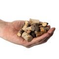 Birch Wood Chips with Bark for Crafting and Decoration, 3cm, 300g | Floristik24.co.uk