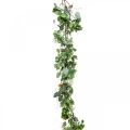 Floristik24 Leaf garland deco garland artificial plant green 180cm