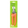 Precision Flower Pruning Shears with Orange Handle, Stainless Steel Blades, 19 cm | Floristik24.co.uk