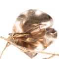 Beverage Blossom Metallic Artificial Stem 80cm Set of 3 for Indoor Decorations | Floristik24.co.uk