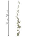 Kunststoff Artificial Bonsai Garland with Snow Effect 180cm for Indoor Winter Decoration | Floristik24.co.uk