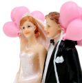 Floristik24 Bridal couple with balloons 14cm