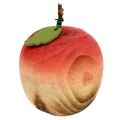 Floristik24 Pear and apple from wood assortment 6.5cm-8.5cm 4pcs
