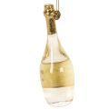 Champagne bottle and champagne