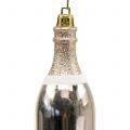 Floristik24 Champagne bottle to hang light gold 10pcs