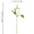 Artificial White Christmas Rose Bundle for Festive Home Decoration | Floristik24.co.uk