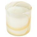 Floristik24 Citronella candle scented candle in glass white Ø12cm H12,5cm