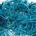 Floristik24 Curly moss turquoise 350g