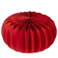 Red Honeycomb Paper Pumpkins,