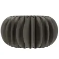 Round Black Honeycomb Paper