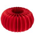 Floristik24 Red Honeycomb Paper Pumpkin Decoration, 34cm, Set of 2