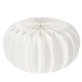 White Honeycomb Paper Pumpkin