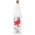 Floristik24 Deco bottle LED flamingo 37.5cm warm white 2pcs