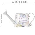 Decorative Watering Can Hydrangea Metal Vintage Flowers 30x11x14.5cm | Floristik24.co.uk