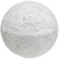 Floristik24 Deco Ball Wire Ball Deco Ball White two halves Ø40cm