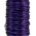 Floristik24 Deco Enameled Wire Violet Ø0.50mm 50m 100g