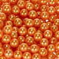 Orange Plastic Craft Beads, 8 mm, 250 Pieces for Home Décor | Floristik24.co.uk