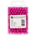 Pink Plastic Craft Beads, 8 mm, 250 Pack for Home Decor and Jewellery Making | Floristik24.co.uk