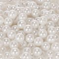 Decorative white beads, Ø8mm, 250 pieces | Floristik24.co.uk