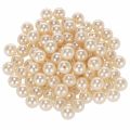 Floristik24 Decorative Beads Ø10mm Champagne 115 pcs