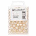 Decorative Beads Ø10mm Champagne 115 pcs | Floristik24.co.uk