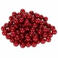 Floristik24 Decorative Beads Ø10mm Red 115 pcs