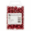 Decorative Beads Ø10mm Red 115 pcs | Floristik24.co.uk