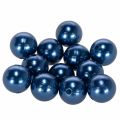 Floristik24 Decorative Beads Ø2cm Blue 12 pcs