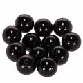 Floristik24 Decorative Beads Ø2cm Black 12 pcs
