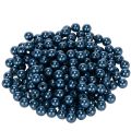 Floristik24 Blue Plastic Decorative Beads, 8 mm, 250 Pieces for Home Decor and Jewellery Making