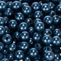 Blue Plastic Decorative Beads, 8 mm, 250 Pieces for Home Decor and Jewellery Making | Floristik24.co.uk