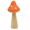 Floristik24 Decorative mushrooms red, orange 5.5cm 12pcs