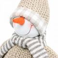 Floristik24 Deco snowman with hat and scarf Christmas figure H44cm