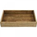 Floristik24 Decorative tray wooden tray rectangular arrangement underlay 32×22cm